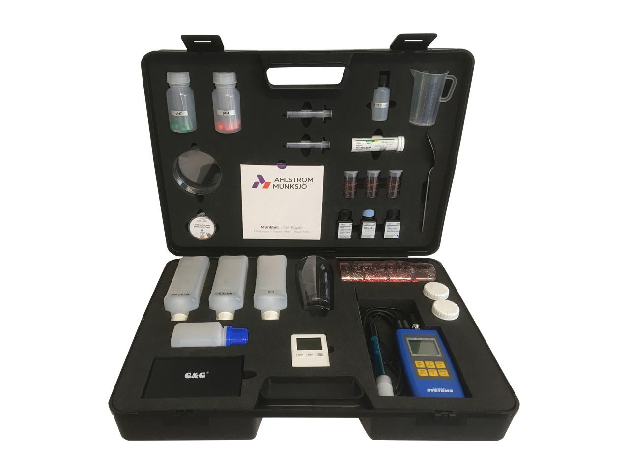 CMC soil and compost laboratory and pH precision meter – Composting Parameters Measurement Equipment