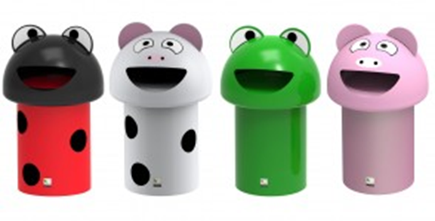 Plastic recycling bins - Recycling bin MiniBuddy